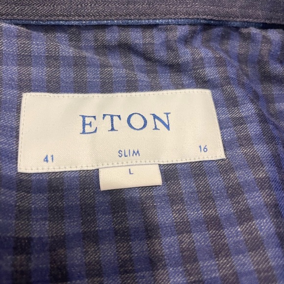 Eton cotton formal button-down - Picture 3 of 4